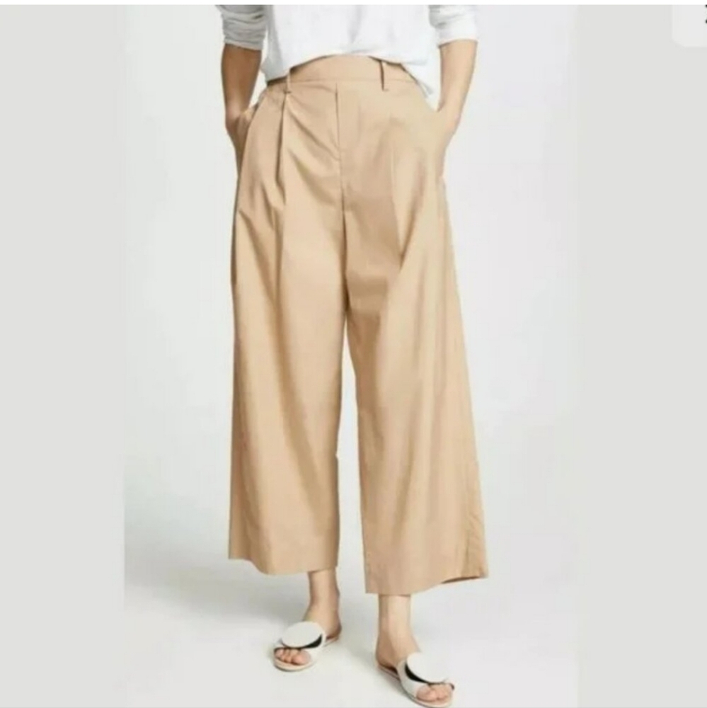 Vince Wide Leg Khaki Pants | XS